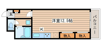 大阪府大阪市西区江戸堀２丁目 間取り