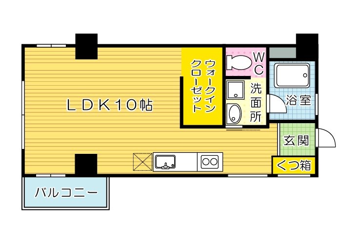 ヴァリオ　ブランカ 305号室 間取り