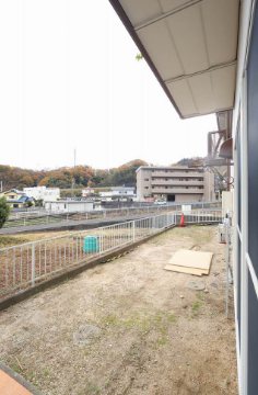 コーポ松浦C棟 ベランダ