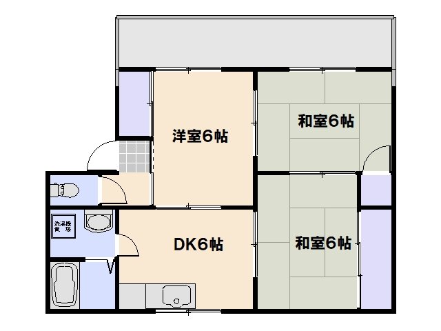 永岡ハイツ 間取り