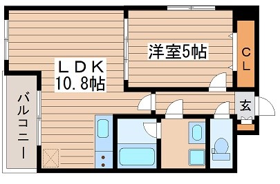 コーシン四ツ橋 間取り