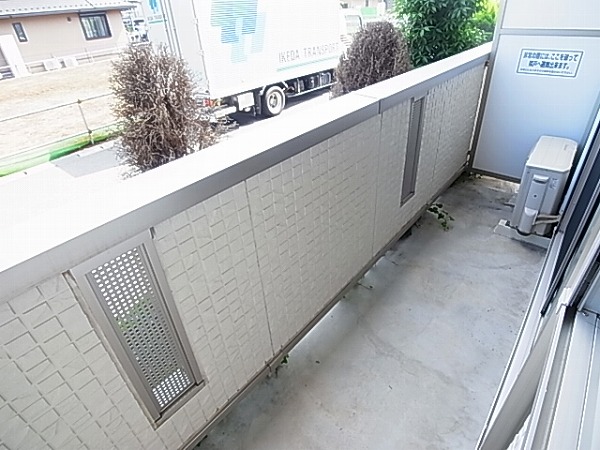 プワールおおたかの森Ⅱ ベランダ