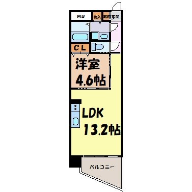 Ｔｈｅ　Ｇｌａｓｓｅｓ 間取り