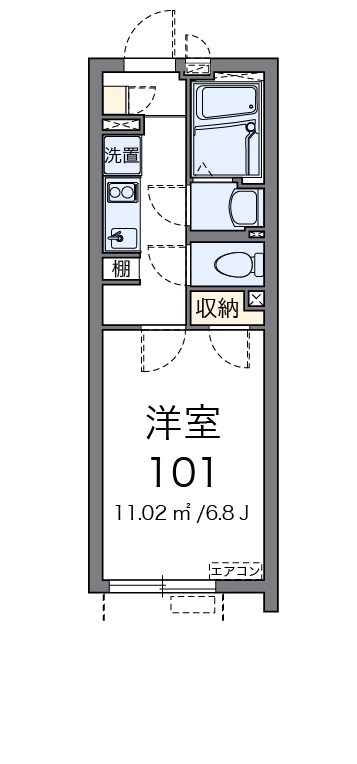 ＹＡＭＡＳＨＩＴＡ 間取り図