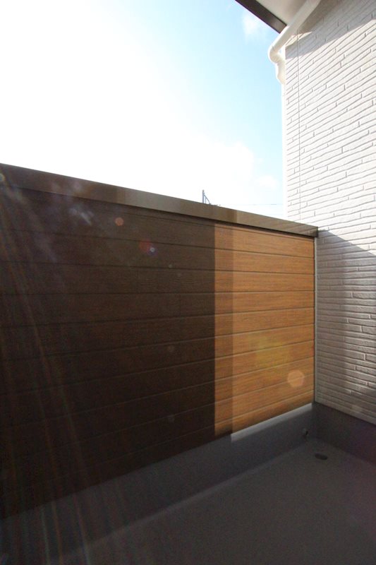 aruka009(ネコ共生型住宅) ベランダ