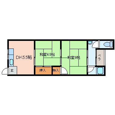 高安マンション 間取り