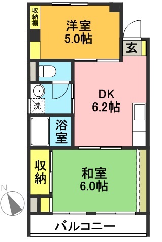 正吉マンション 間取り図