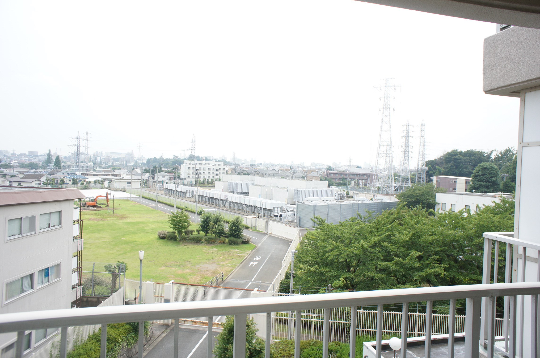 正吉マンション ベランダ