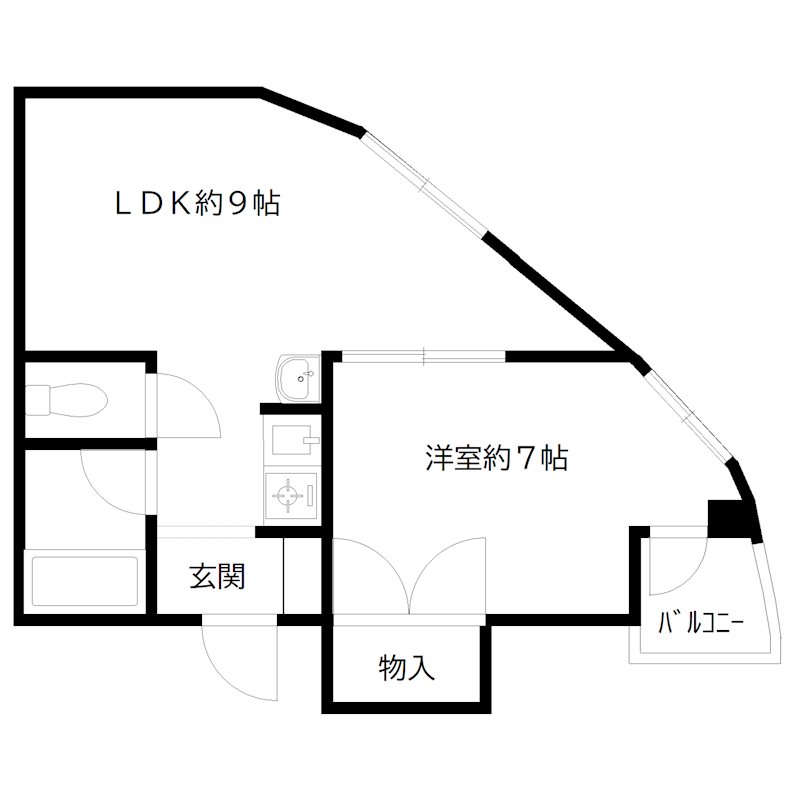 メゾン･アン・シャンテ 間取り図