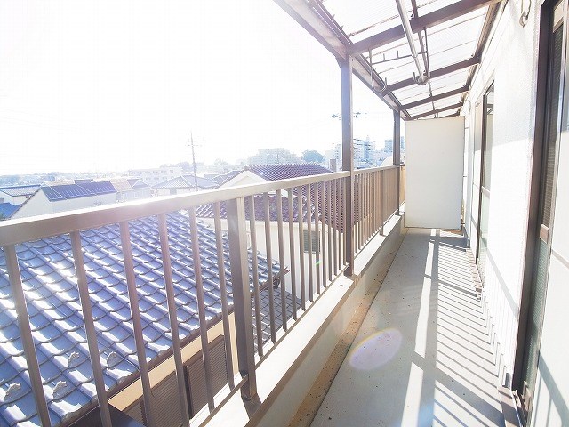 ハイツみのり ベランダ