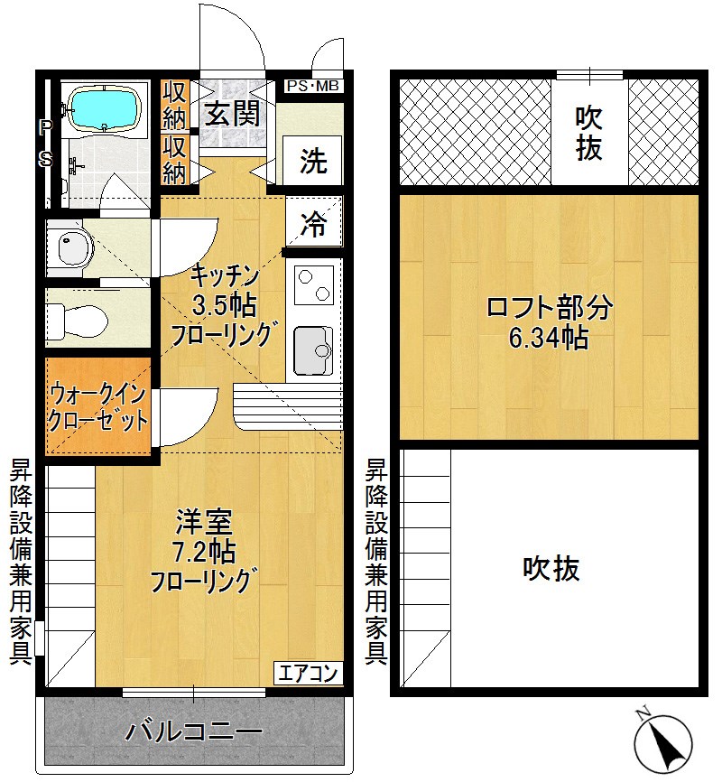 リヴェーラⅡ 101号室 間取り