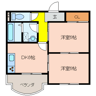 グレース北山本 間取り