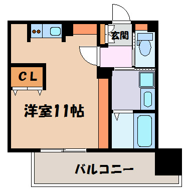 ルシェット白川公園 間取り図