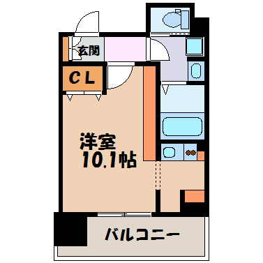 ルシェット白川公園 間取り図