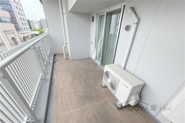 ルシェット白川公園 ベランダ