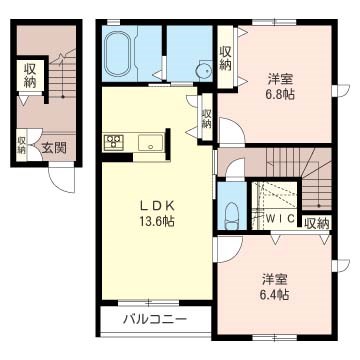 桜ヴィレッジC 間取り