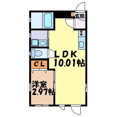 レガーロ名駅ｕｎｏ 間取り図