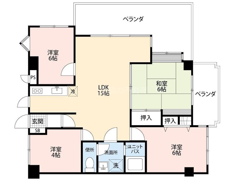 ダイヤモンド寿泉 408号室 間取り