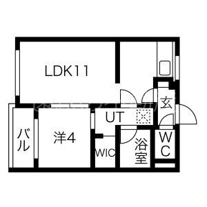 Villa　Cocoon上島 間取り図