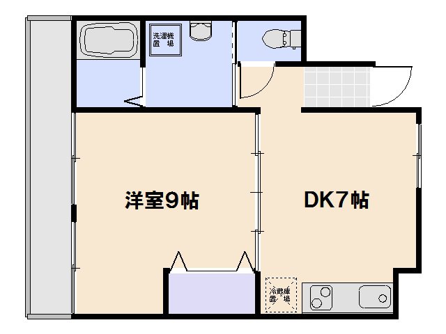 ソアーレ楽々園 403号室 間取り