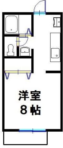 ハイネス本荘 間取り図