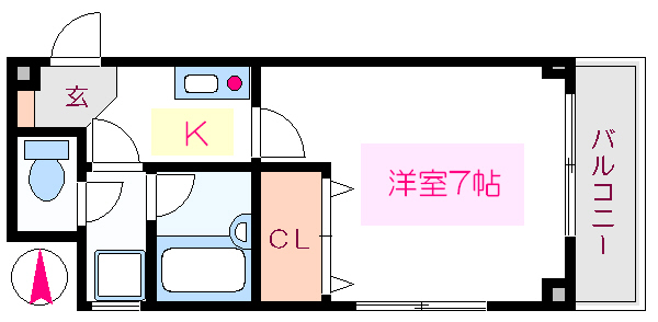 フェアロージェ錦糸町 間取り