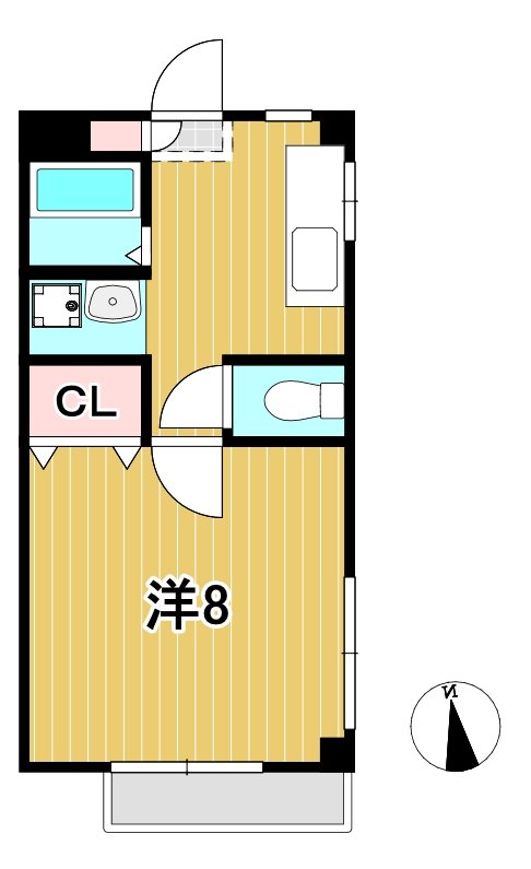サニーハイツＢ 間取り