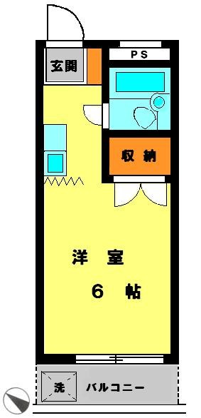 ストークハイツ 間取り図