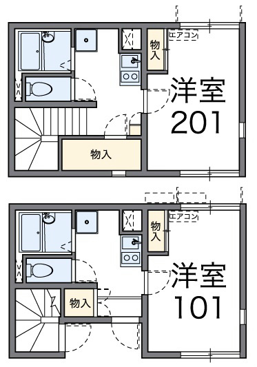 シュンフォール 間取り図