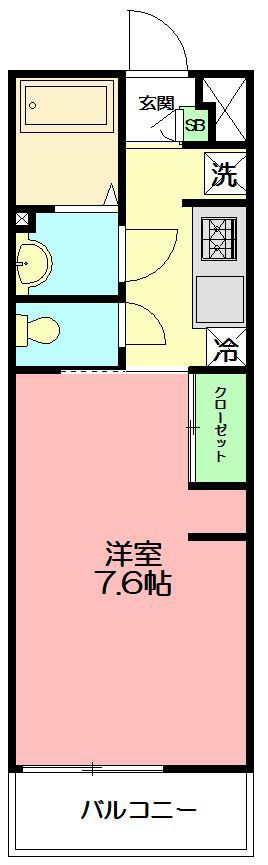 リブリ・櫻 302号室 間取り