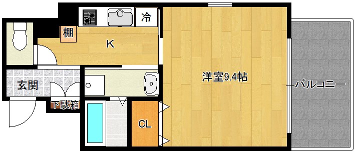 エイペックス京都西陣 間取り