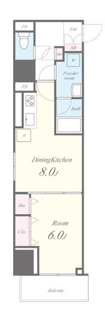 リアン 間取り図