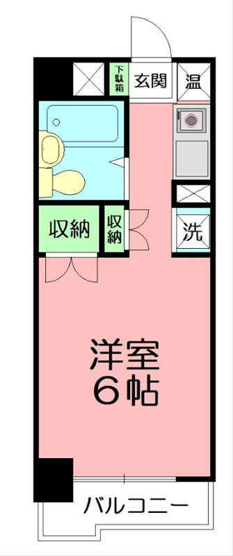 ガーデンヒルズ横浜 304号室 間取り