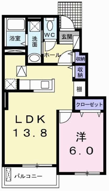 アバンツァート葉多 間取り図