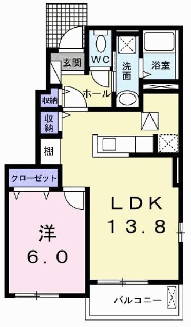 アバンツァート葉多 間取り図