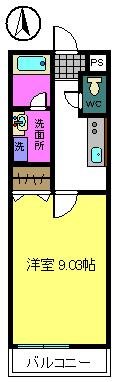 プリエ りんくう・Ａ 間取り