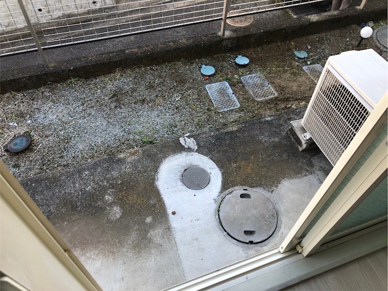 レオパレスブランカ ベランダ