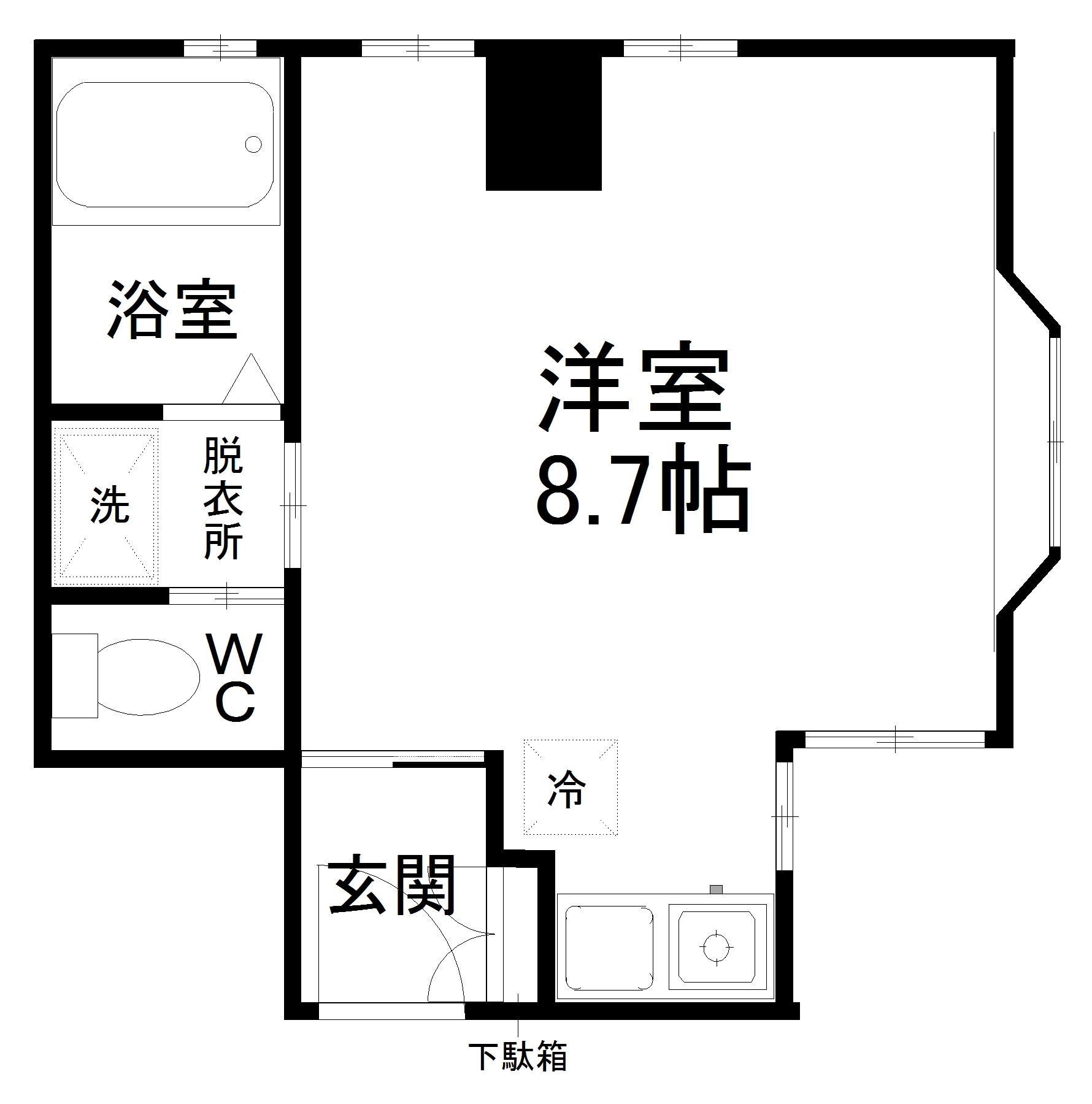 シクロモンブラン 間取り
