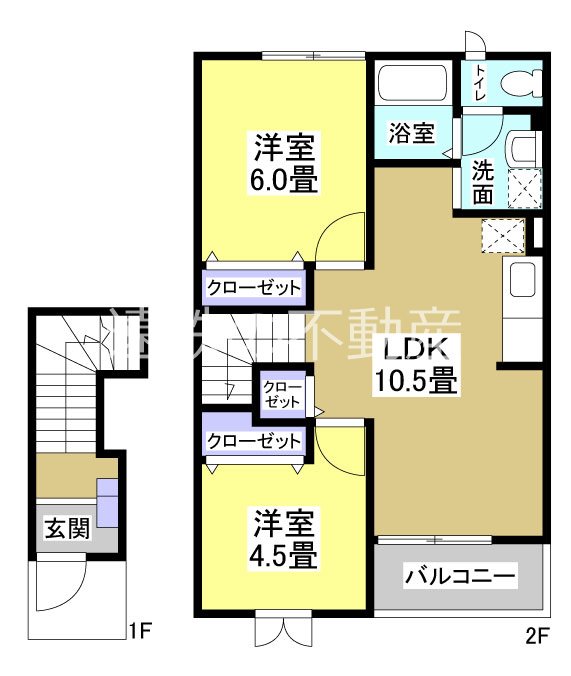 クレストールベルツリーⅡ 間取り