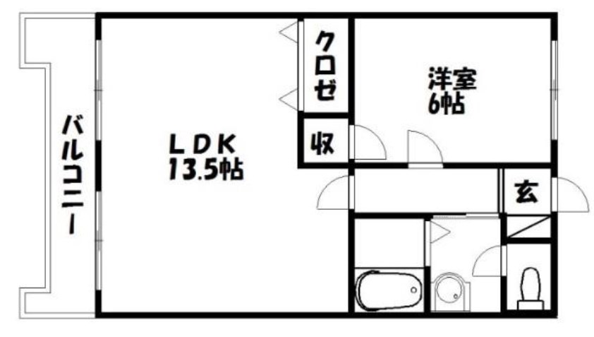 アーバンSTM 3B号室 間取り