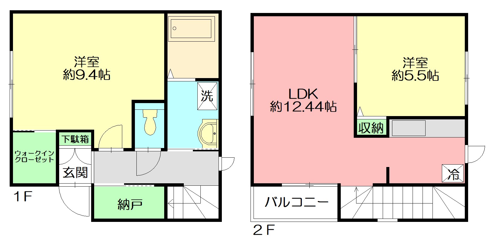 クレール白山４ 103号室 間取り
