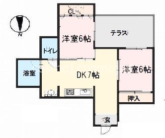 マンションコトブキ 間取り