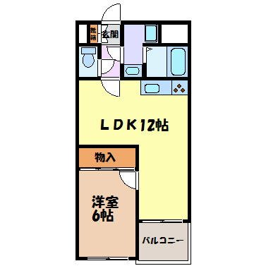 アーク上前津ビル 間取り図