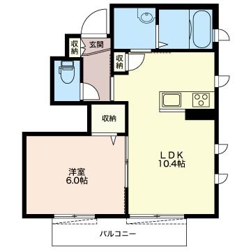 メゾンヴァンベール弐番館 間取り