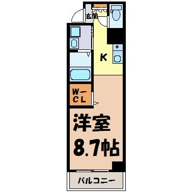 丸の内エンブルコート 間取り図