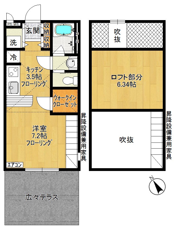 リヴェーラⅡ 間取り図