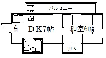 三浦ハイツ 間取り