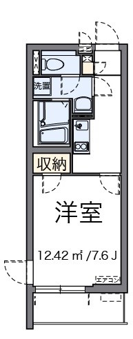 アウリィ仲六郷 間取り図