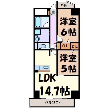 ランドハウス　グランドウエスト 間取り図