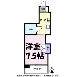 コーポ伊勢山 間取り図